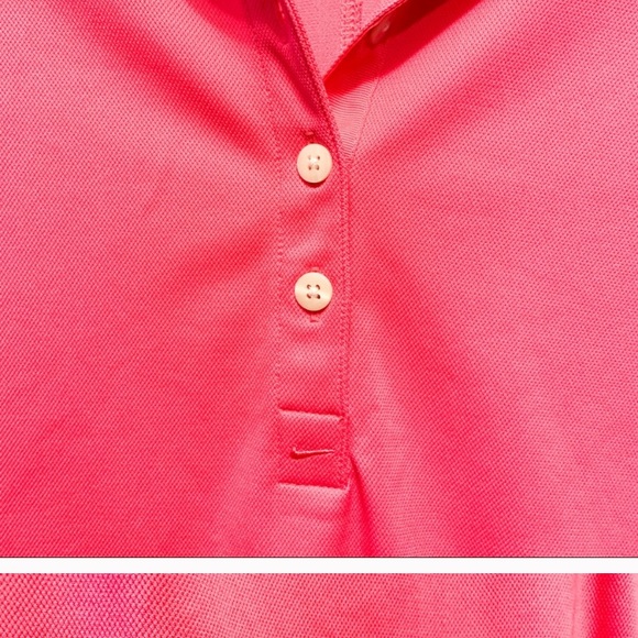 Bright Pink Nike Golf Tee - Picture 3 of 4